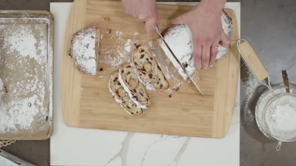 Holiday Stollen Homemade Marzipan