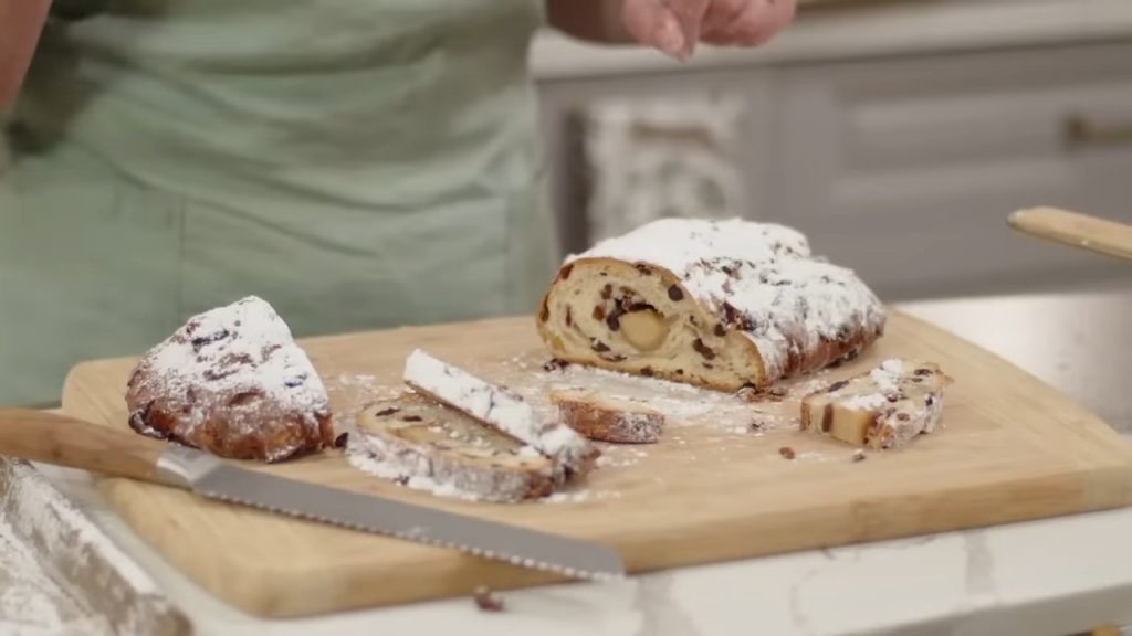 Holiday Stollen Homemade Marzipan