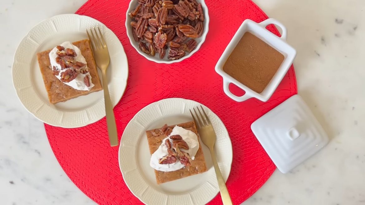 How to Make Holiday Blondies